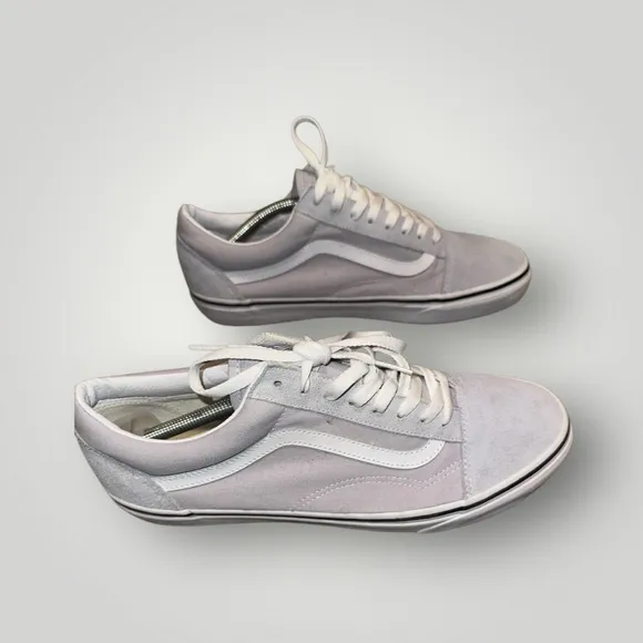 Men’s Vans Sneakers, Light Gray, Size US 11.5