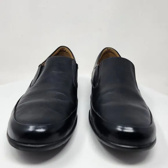 Mephisto Cool-Air Loafers Men 10 Balder Black Leather Slip-on Comfort 11504713