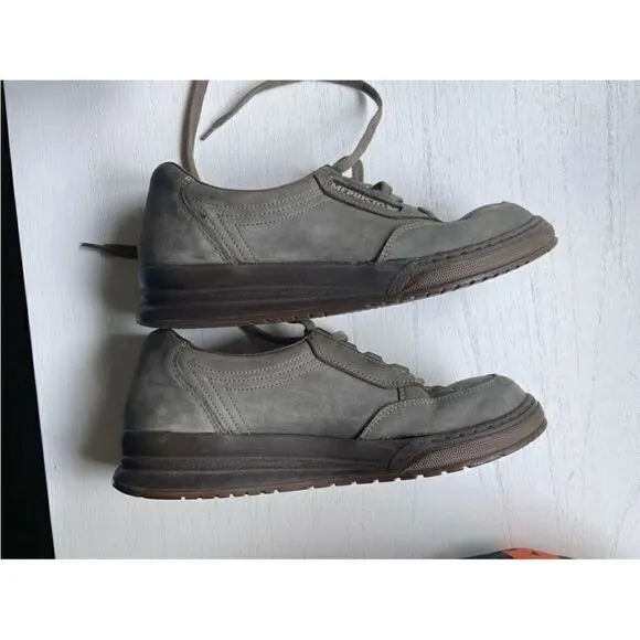 Mephisto Runoff Walking Shoes Gray Leather Size Women's 8.5 Made in France.