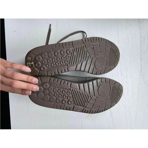 Mephisto Runoff Walking Shoes Gray Leather Size Women's 8.5 Made in France.