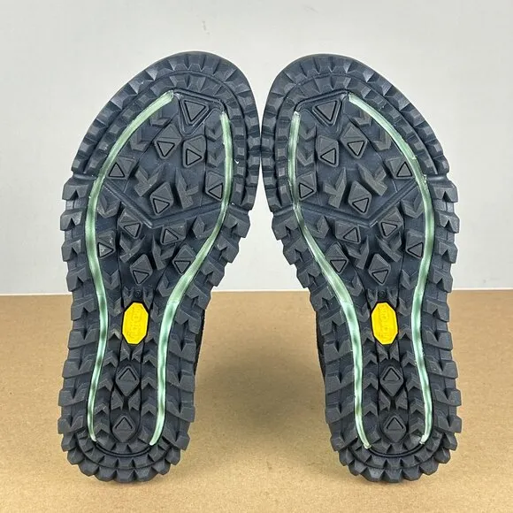 Merrell Antora 2 Trail Running Athletic Shoes Womens 9 Blue Green Vibram Sole