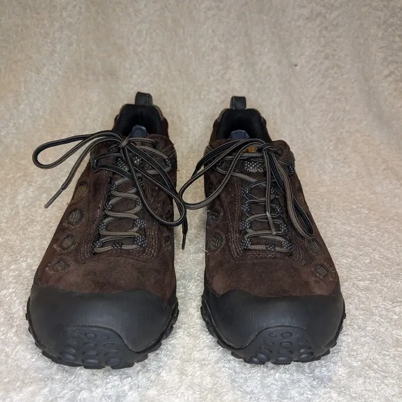 Merrell Brown Athletic Shoes with Ventilation and Rugged Soles