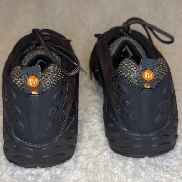 Merrell Brown Athletic Shoes with Ventilation and Rugged Soles