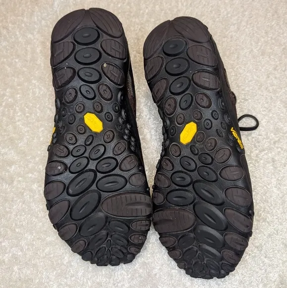 Merrell Brown Athletic Shoes with Ventilation and Rugged Soles