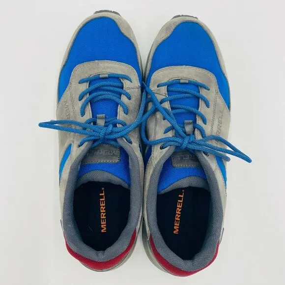 Merrell Grey and Blue Vibram Sole Shoes Style: J16903, Men's 13