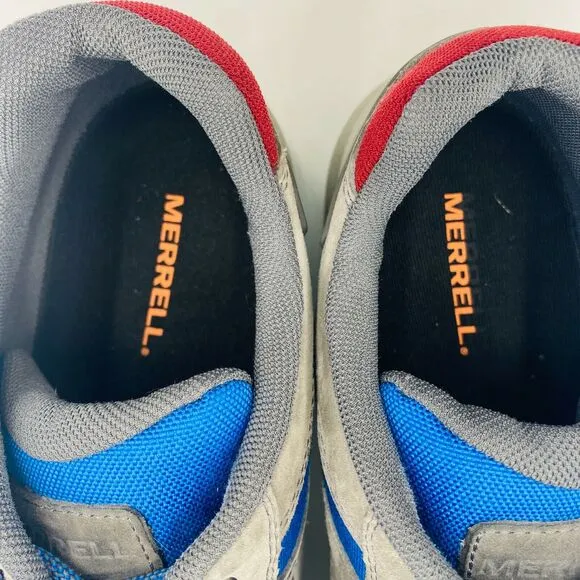 Merrell Grey and Blue Vibram Sole Shoes Style: J16903, Men's 13