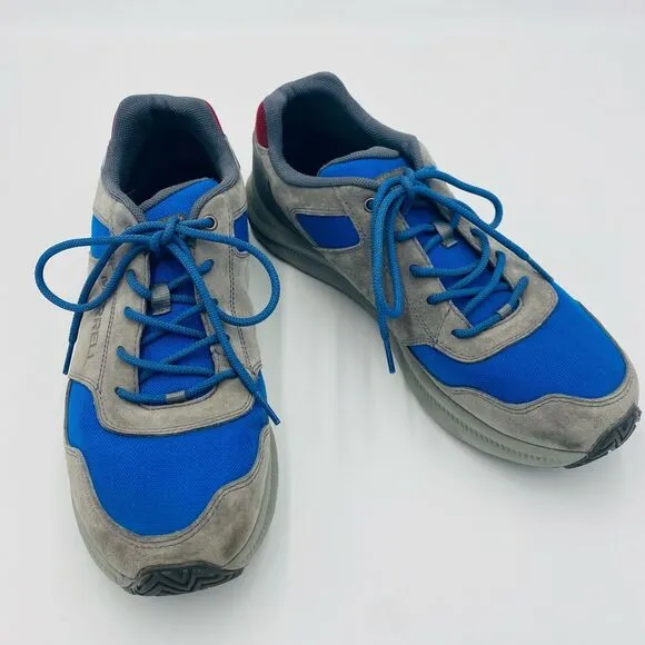 Merrell Grey and Blue Vibram Sole Shoes Style: J16903, Men's 13
