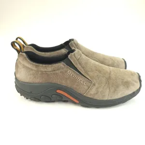 Merrell Jungle Moc Shoes Mens 13 Brown Gunsmoke Suede Leather Slip On J60787