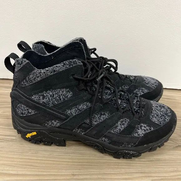 Merrell Moab 2 Decon Mid 1 TRL Shoes Black Suede Mens Size 10 NWOB
