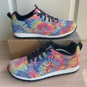 Merrell Suede Rainbow 🌈 TieDye Alpine Sneakers Shoes, Sz 11.5