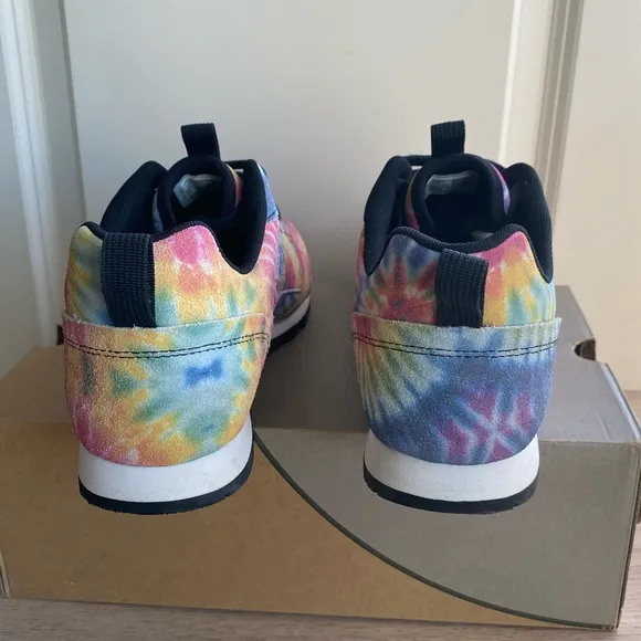 Merrell Suede Rainbow 🌈 TieDye Alpine Sneakers Shoes, Sz 11.5