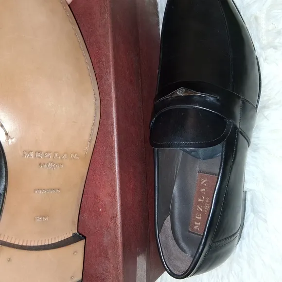 Mezlan Black Men's Loafers