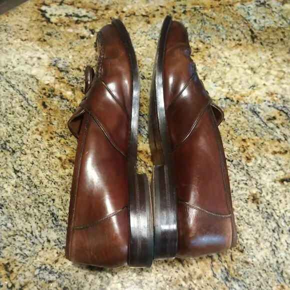 Mezlan Sagunto Leather Tassel Loafers Men Dress Shoes Sz 8.5