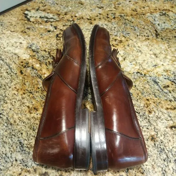 Mezlan Sagunto Leather Tassel Loafers Men Dress Shoes Sz 8.5