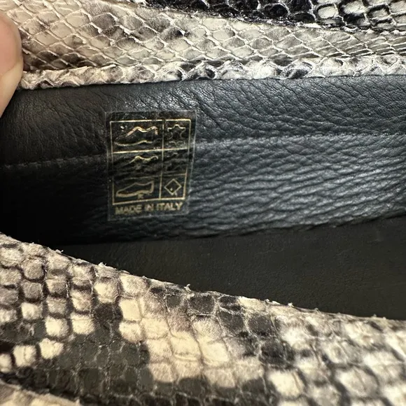 M.Gemi The Felize Snake Moccasins Driving Shoes