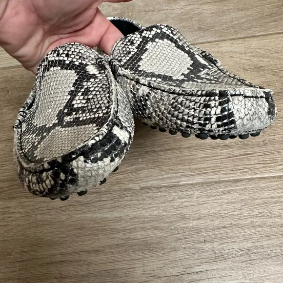 M.Gemi The Felize Snake Moccasins Driving Shoes