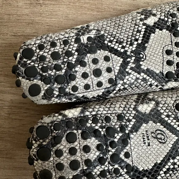 M.Gemi The Felize Snake Moccasins Driving Shoes