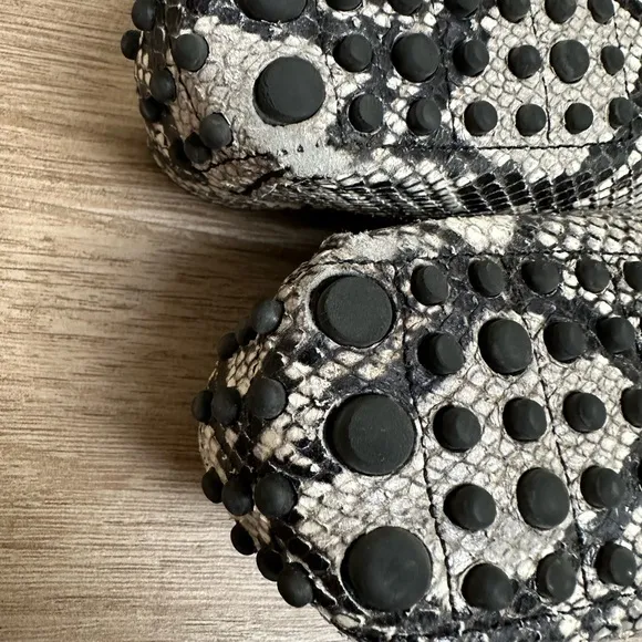 M.Gemi The Felize Snake Moccasins Driving Shoes