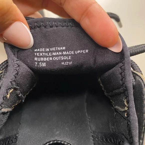 Michael Kors Black and Gold Men's Sneakers