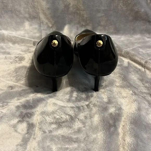 Michael Kors Black Women's MK Flex Kitten Heel