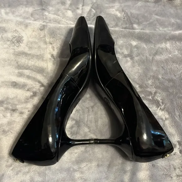 Michael Kors Black Women's MK Flex Kitten Heel