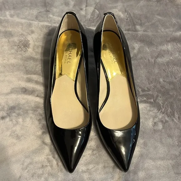Michael Kors Black Women's MK Flex Kitten Heel