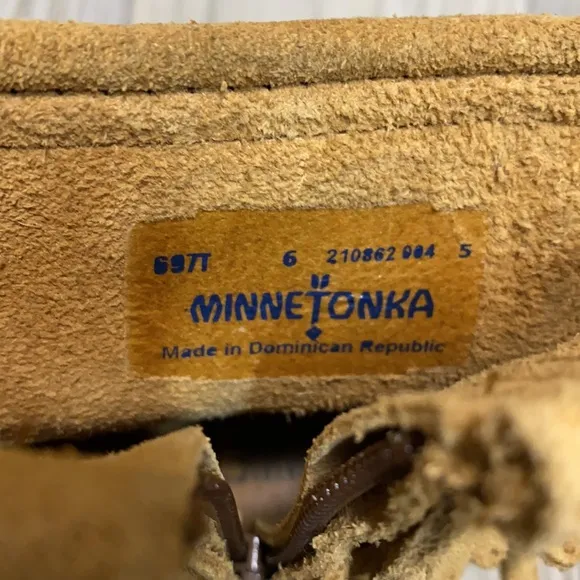 Minnetonka Finge Bootie Moccasins