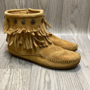 Minnetonka Finge Bootie Moccasins