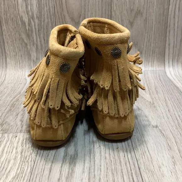 Minnetonka Finge Bootie Moccasins