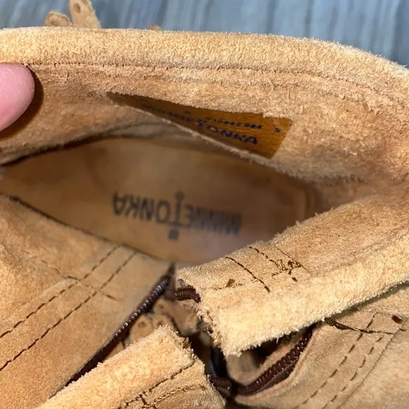 Minnetonka Finge Bootie Moccasins