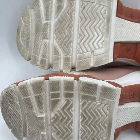MOMONI Puffin Shoes Sneakers Size 39 (US 9) Free People Retro Neon Leather Suede