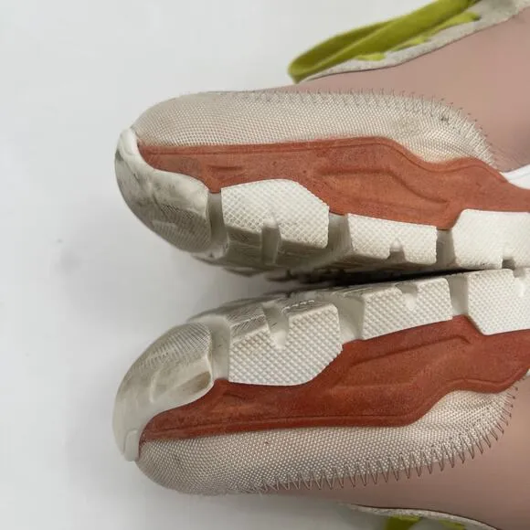 MOMONI Puffin Shoes Sneakers Size 39 (US 9) Free People Retro Neon Leather Suede