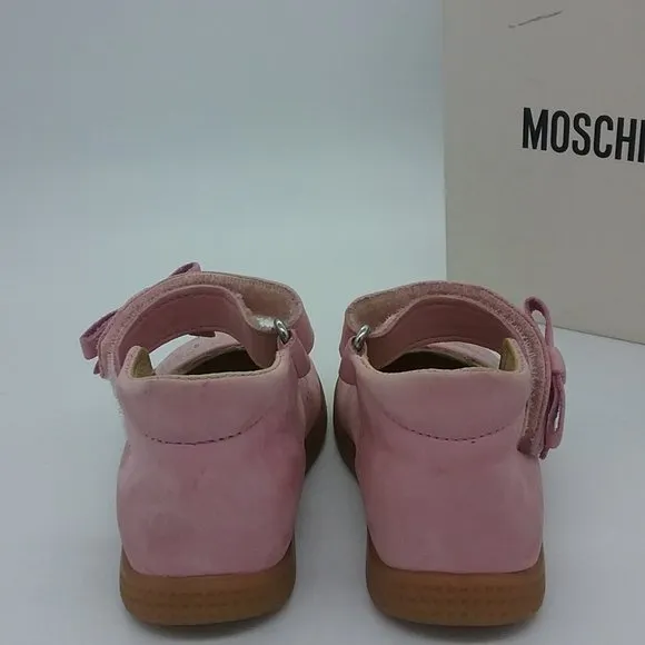 Moschino Pink Suede Princess Shoes