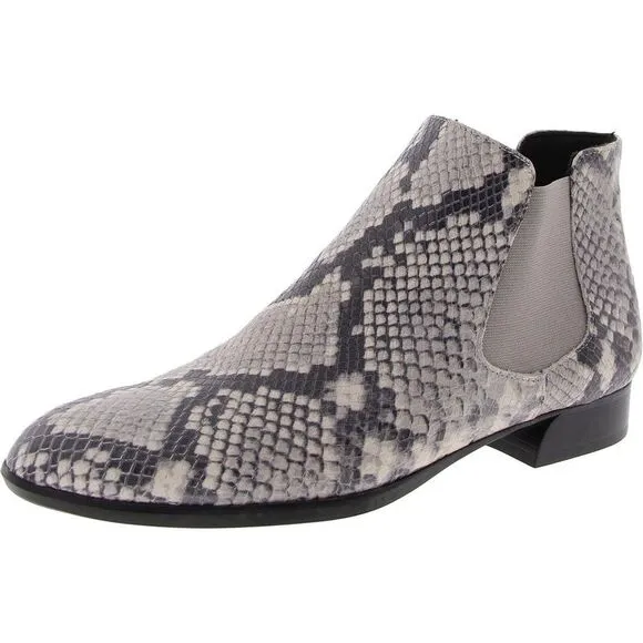 Munro Womens Cate B/W Suede Booties Shoes New