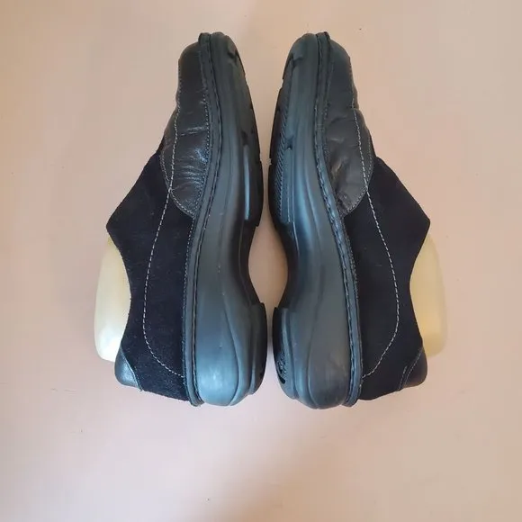 Naot 39 Black Leather 8 Comfort Shoes Israel Loafers ADELINA