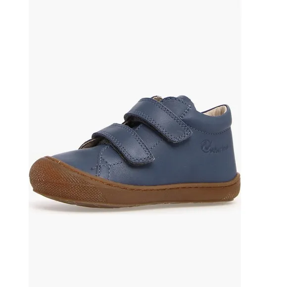 NATURINO COCOON VL Leather first step shoes, Midnight blue NEW