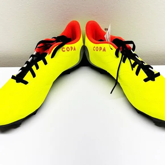 NEW Adidas COPA Sense .4 Soccer Cleats Shoes Neon Yellow Size 11.5