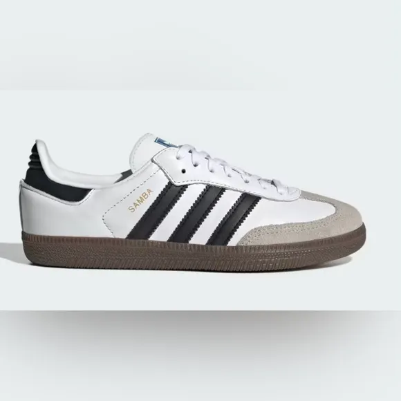 New Adidas SAMBA OG SHOES KIDS Size: 7K
