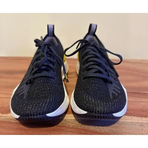NEW Allbirds Tree Flyer Silver Fern Shoes Women Size 5 Black Yellow Blizzard