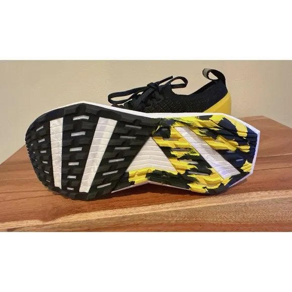 NEW Allbirds Tree Flyer Silver Fern Shoes Women Size 5 Black Yellow Blizzard
