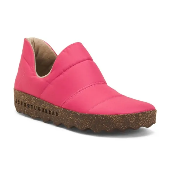 NEW ASPORTUGUESAS Made In Portugal Crus Slip On Shoes pink for women 663tn