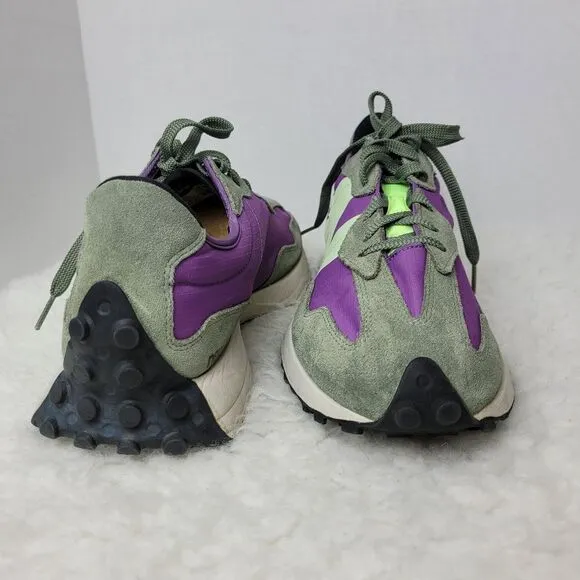 New Balance 327 Men's Shoes Size 12 Sour Grape Bleached Lime Lifestyle Casual