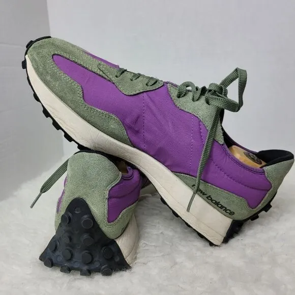 New Balance 327 Men's Shoes Size 12 Sour Grape Bleached Lime Lifestyle Casual