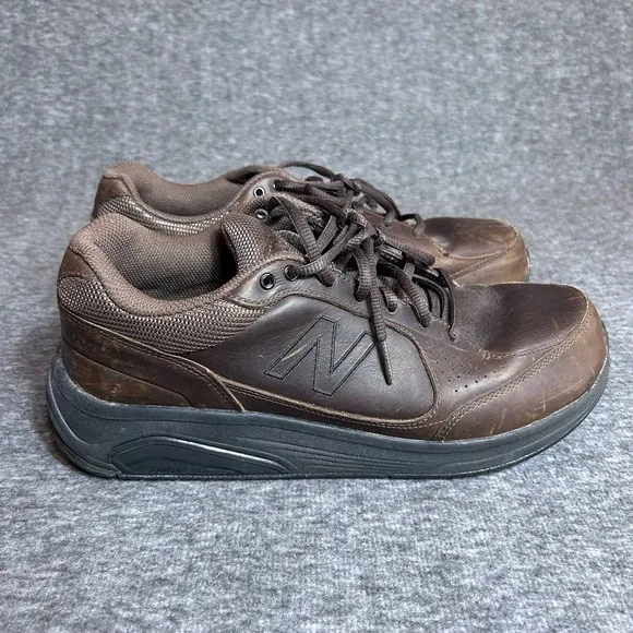 New Balance 928V3 Sneakers Men's Size 10 D Brown Leather Lace Up Comfort Shoes