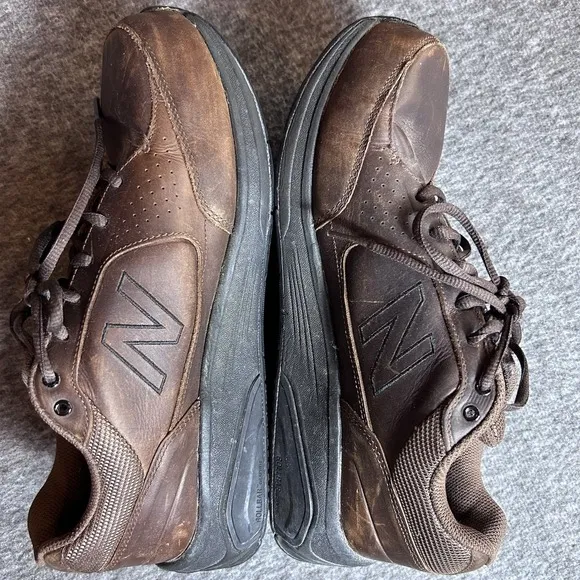 New Balance 928V3 Sneakers Men's Size 10 D Brown Leather Lace Up Comfort Shoes