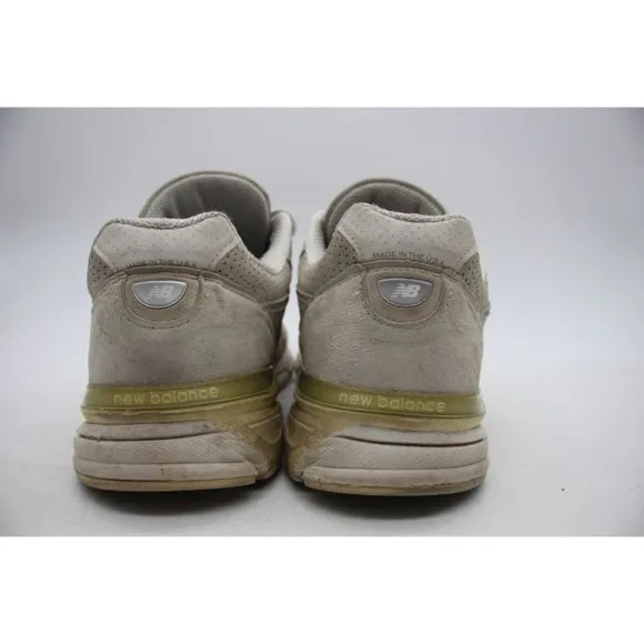 New Balance 990v4 Arctic Fox Grey Suede Men Sneaker Shoes M990AF4 Size 12.5 D