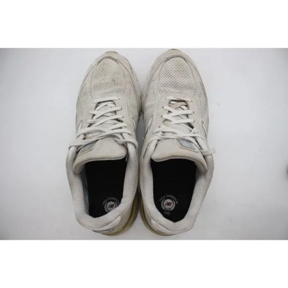 New Balance 990v4 Arctic Fox Grey Suede Men Sneaker Shoes M990AF4 Size 12.5 D