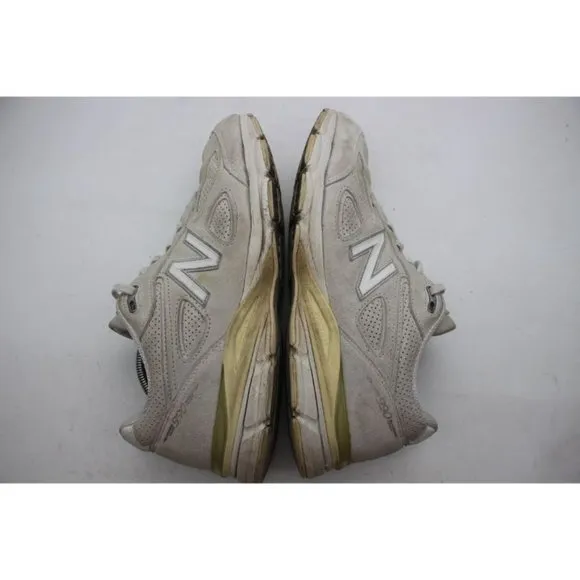 New Balance 990v4 Arctic Fox Grey Suede Men Sneaker Shoes M990AF4 Size 12.5 D