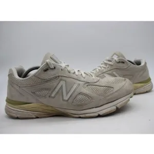 New Balance 990v4 Arctic Fox Grey Suede Men Sneaker Shoes M990AF4 Size 12.5 D