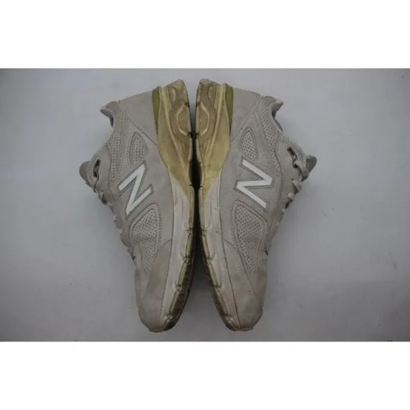 New Balance 990v4 Arctic Fox Grey Suede Men Sneaker Shoes M990AF4 Size 12.5 D